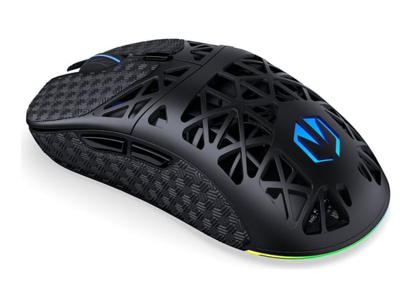 Endorfy LIV - Mus - optisk - trådlös - Bluetooth, 2.4 GHz - trådlös USB-mottagare - svart