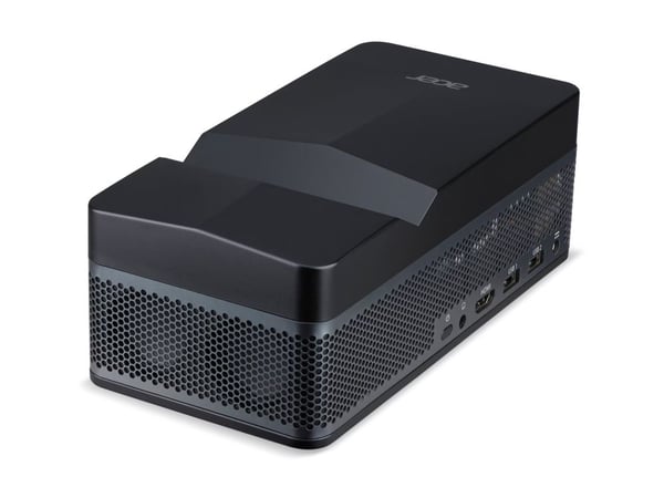 Acer PD1520Us - DLP-projektor - LED - 500 ANSI-lumen - 16:9 - 1080p - ultrakortkast linse - IEEE 802.11ac trådløs / Miracast / AirPlay