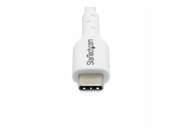 1M WHITE USB-C CHARGING CABLE  CABL 60W POWER DELIVERY M/M TYPE-C