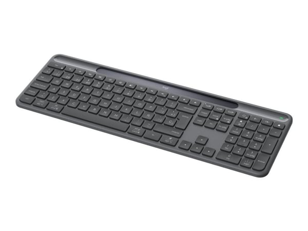 Logitech Signature Slim Solar+ K980 for Business - Tastatur - full size - trådløs - Bluetooth