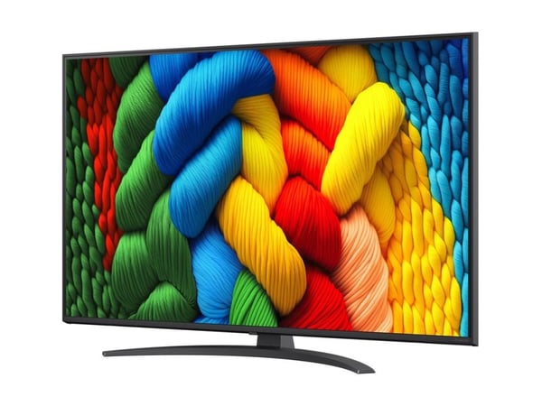 LG NanoCell AI 50NANO81A6A, 127 cm (50"), 3840 x 2160 pikseliä, NanoCell, Älytelevisio, Wi-Fi, musta
