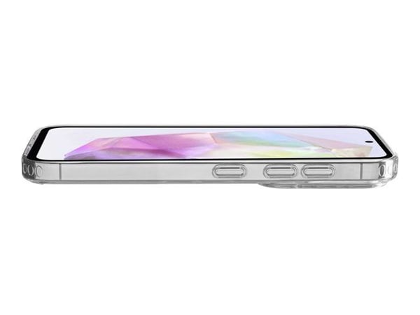 Cellular Line Clear Strong - Baksidedeksel for mobiltelefon - gummi - gjennomsiktig - for Samsung Galaxy A36, A56