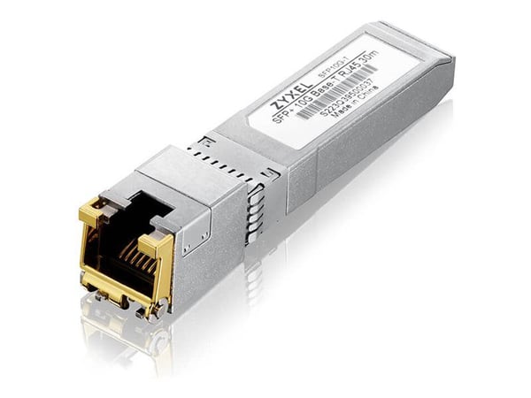 Zyxel - SFP+ transceivermodul - 10GbE - 10GBase-T - RJ-45 - opp til 30 m