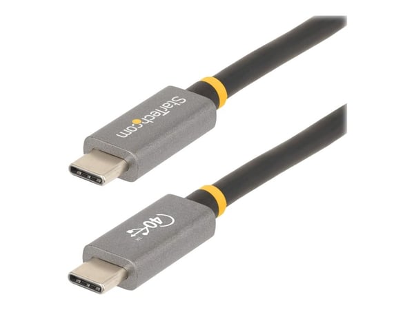 StarTech.com CC1M-40G-USB-KABEL, 1 m, USB C, USB C, USB4 Gen 2x2, 40000 Mbit/s