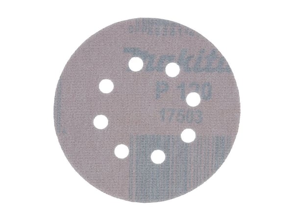 Makita - Slipeark - for tre, polyvinylklorid (PVC), painted surfaces - 10 deler - rund - grovkorn: 120 - 125 mm x 125 mm