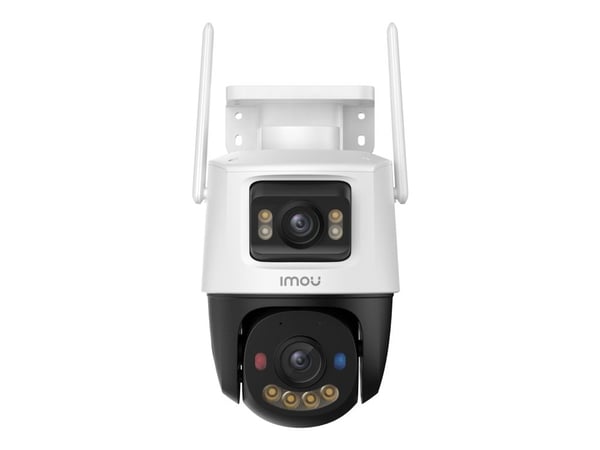 IMOU Cruiser Dual 2 Pro - Nettverksovervåkingskamera - panorering / tipping - lite tårn - utendørs - værbestandig - farge (Dag og natt) - 8 MP - 25...