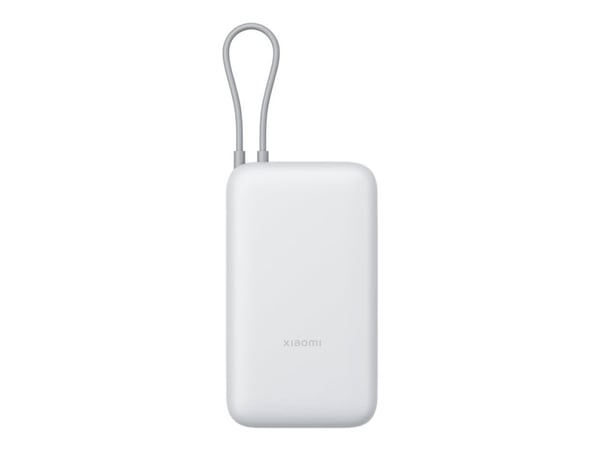 Xiaomi BHR9738GL, 20000 mAh, Litiumioni (Li-Ion), 3,7 V, 22,5 W, Valkoinen