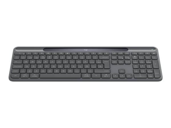 Logitech Signature Slim Solar+ K980 for Business - Tastatur - full size - trådløs - Bluetooth