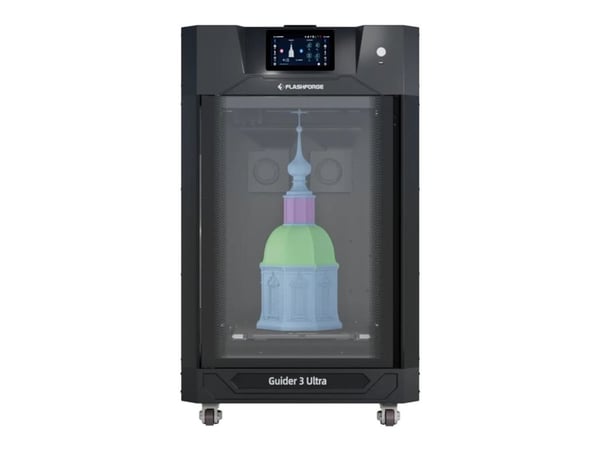FlashForge Guider 3 Ultra - 3D-skriver - FFF - byggstørrelse opptil 330 x 330 x 600 mm - lag: 0.05 mm - LAN, USB, Wi-Fi