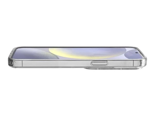 Cellular Line Clear Strong - Baksidedeksel for mobiltelefon - gummi - gjennomsiktig - for Samsung Galaxy S25