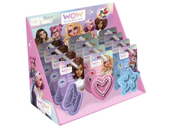 Kids Euroswan hårstrikk - duftende WoW Generation WOW00091 Kids Euroswan p24, mix (pris per stk.)