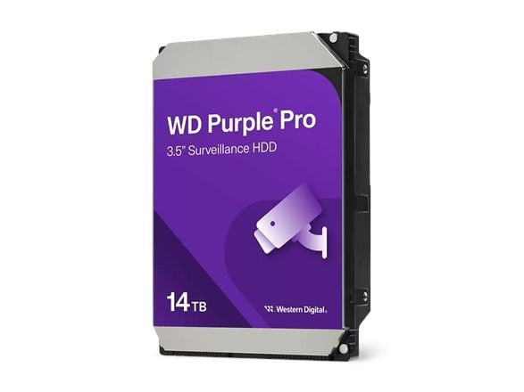 WD Purple Pro 14TB 3,5'' SATA III (6 Gb/s) serverstasjon (WD142PURP)