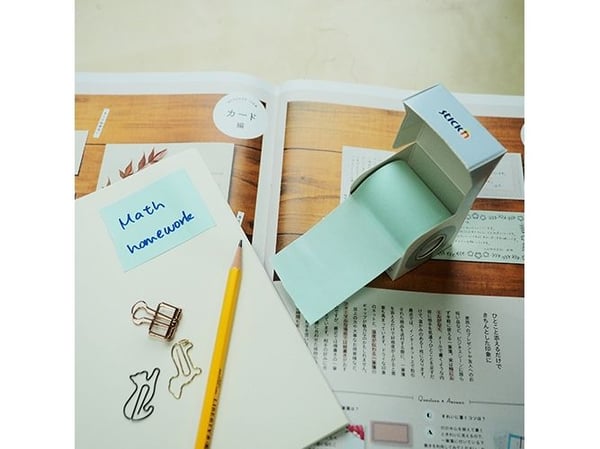 Self-adhesive notes 50mmx10m on roll not pastel blue