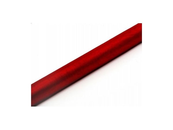 Rød Organza