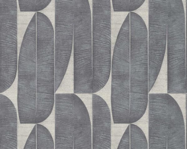 WALLPAPER 396583 GREY LEAVES (12)