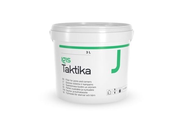 Fugemasse Igis Taktika J, hvit/gul, 3 l