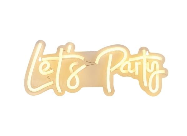 Standart vägg-LED party light LET’S PARTY RGB USB