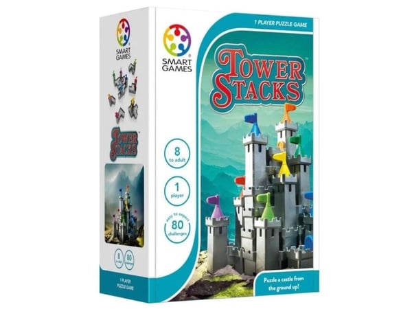 SmartGames Tower Stacks, Lukko-palapeli, 8 vuosi/vuosia