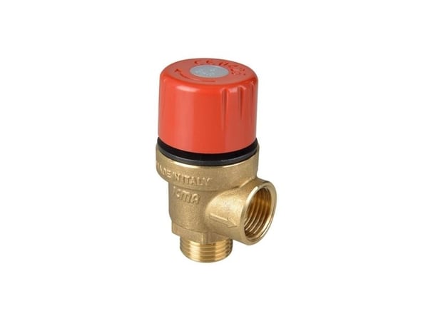 SAFETY VALVE ICMA 1/2 2.5 BAR. M/F