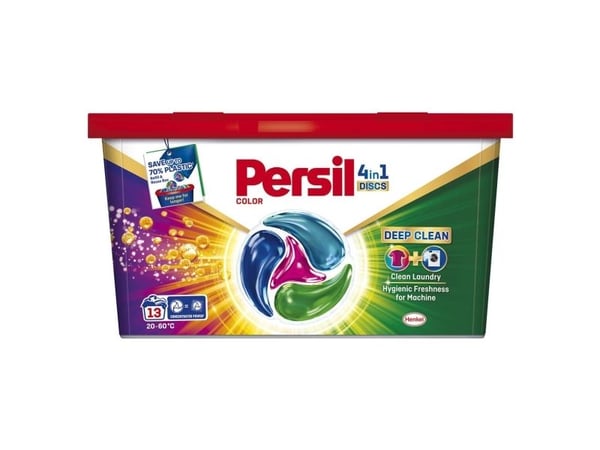 Persil Discs Väripesukapselit värillisille kankaille 4in1, 13 kpl