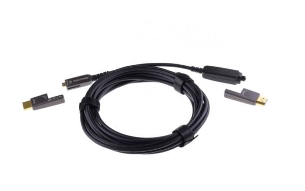 Mercodan 581670024, 100 m, HDMI Type A (Standard), HDMI Type A (Standard), 3D, 18 Gbit/sek, Svart
