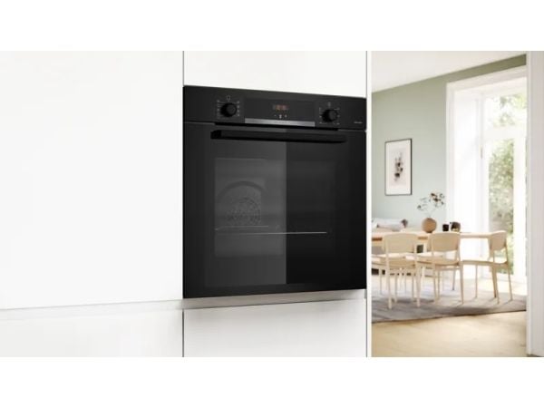 Bosch Serie 4 HBA3140B3, Medium, Elektrisk ovn, 71 l, 3400 W, 71 l, 30 - 275 °C