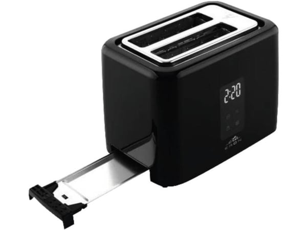 Eta ERON, 2 skiver, Sort, Rustfritt stål, Berøringskontroll, LED, 930 W, 255 mm
