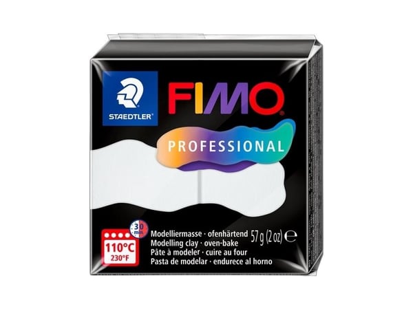 Staedtler FIMO 8040, Muotoilusavi, Valkoinen, Aikuinen ja lapsi, 1 kpl, Poika/tyttö, 1 väriä