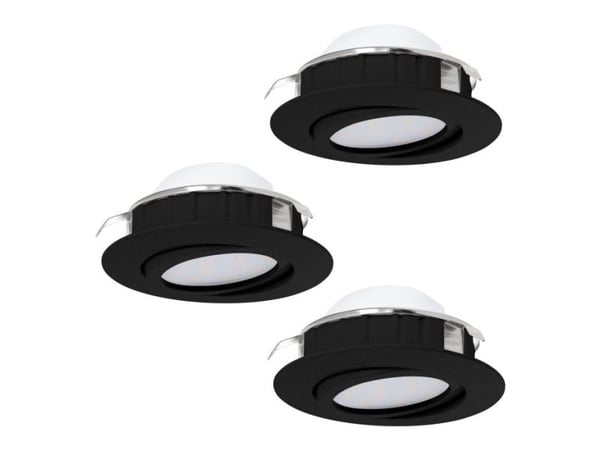 EGLO PINEDA, LED, 1080 lm, 220-240 V, Sort