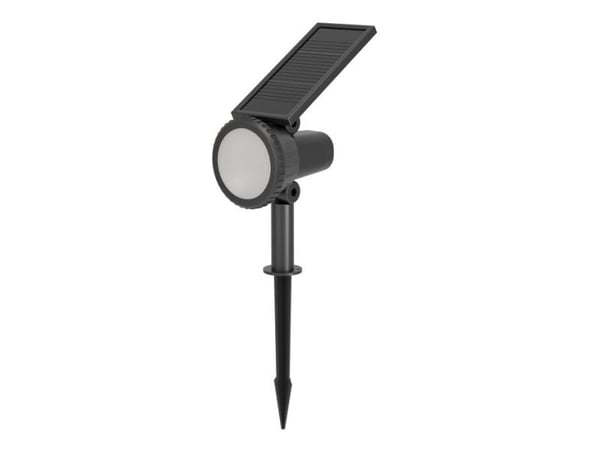 EGLO SAMBUCO SOLAR CELL SPOT SPEAR RGBW MUSTA EGLO SAMBUCO SOLAR CELL SPOT SPEAR RGBW MUSTA
