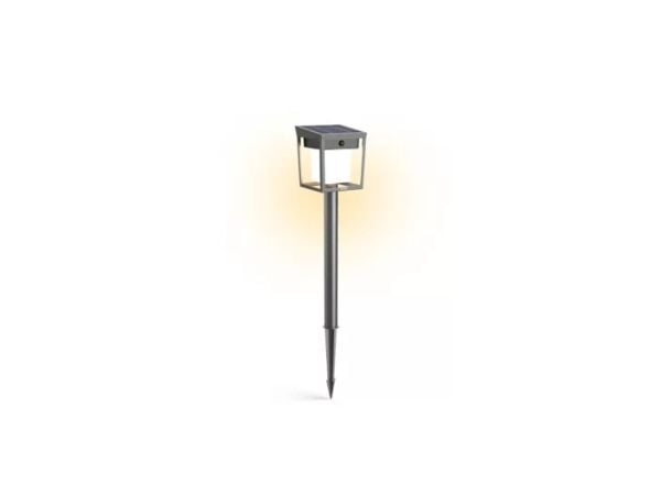 Philips 929004631801, Utendørs bakkebelysning, Antrasitt, Metall, Plast, IP44, Gangsti, III