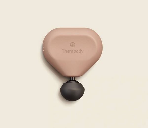 Therabody Theragun Mini 3.0, Perkussiv-hieronta, Universel, Beige, Paristo, 150 min., 135 mm