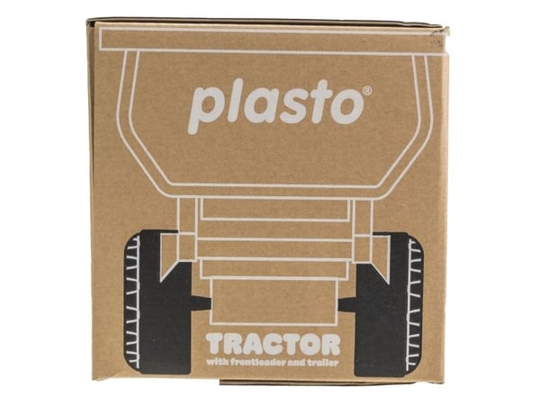 PLASTO Soft Neutrals Tractor with trailer and fron