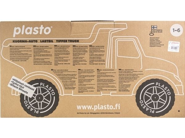 PLASTO Soft Neutrals Giant Tipper Truck