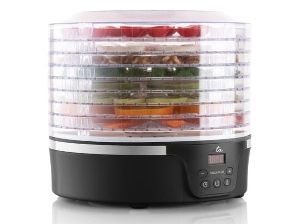 ETA Secca Plus 8301 90000 - Matdehydrator - 380 W - svart