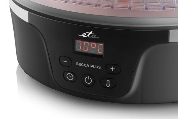 ETA Secca Plus 8301 90000 - Matdehydrator - 380 W - svart
