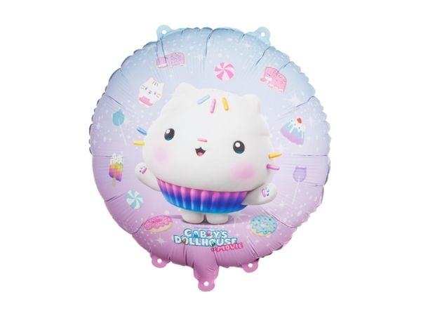 PartyDeco FB325, Lekeballong, Folie, Blå, Rosa, Bilde, 35 cm, 1 stykker