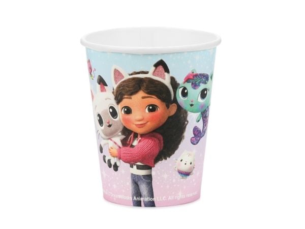 PartyDeco KPP103-EU1, 250 ml, Papir, Flerfarget, 75 mm, 115 mm, 6 stykker