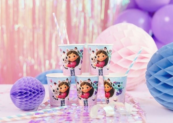 PartyDeco KPP103-EU1, 250 ml, Papir, Flerfarget, 75 mm, 115 mm, 6 stykker