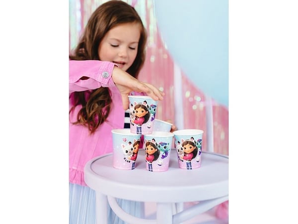 PartyDeco KPP103-EU1, 250 ml, Papir, Flerfarget, 75 mm, 115 mm, 6 stykker