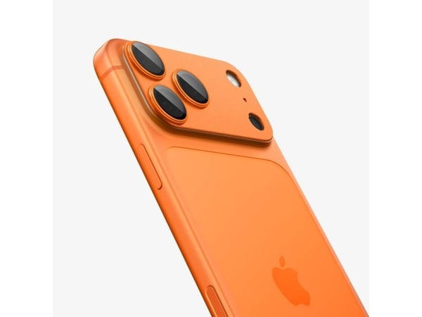 Spigen Optik Pro XL EZ Fit, Apple, iPhone 17 Pro Max, Dammresistent, Reptålig, Orange, 2 styck