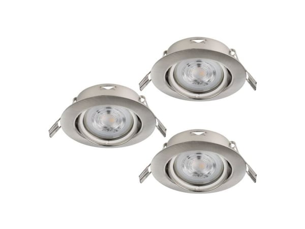 EGLO FAVAZZINA, GU10, LED, 1200 LM, 220-240 V, Nickel