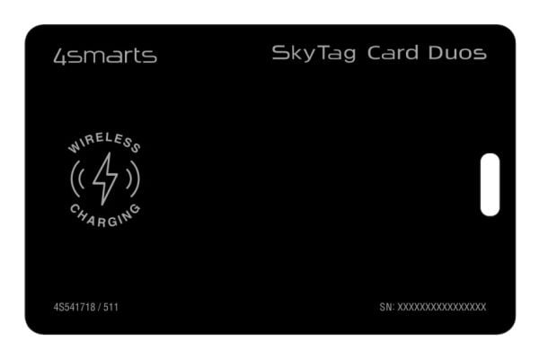 4smarts 541720, Personlig, Kortplass, Svart, Vanntett, 2400 - 2483,5 MHz, 50 m