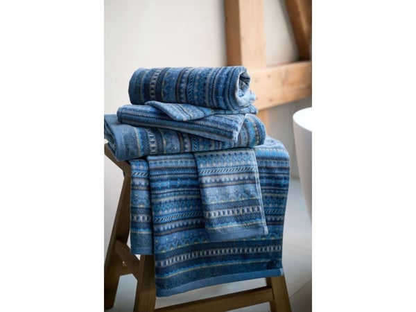 PIP Studio Geometric Print Dark Blue 55x100