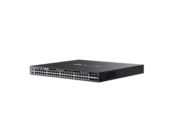 TP-Link Omada SG6654X, hanterad, L3, Gigabit Ethernet (10/100/1000), Rackmontering, 1U
