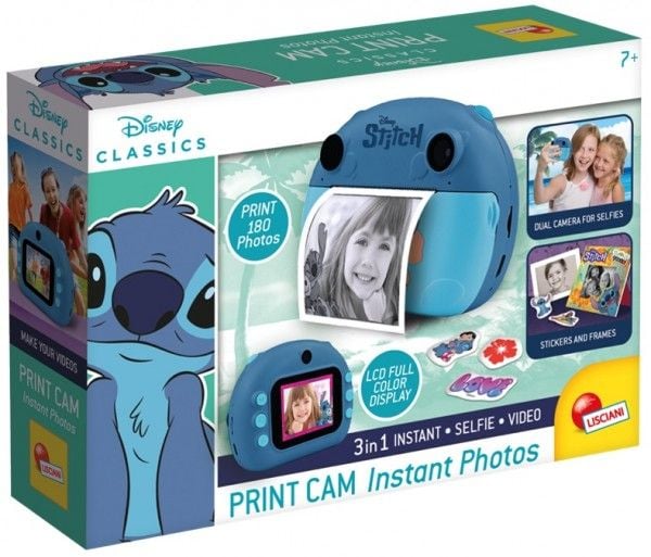 Lisciani PROMO Kamera øyeblikkelige bilder 3in1 PRINT CAM Stitch Instant 107247 LISCIANI