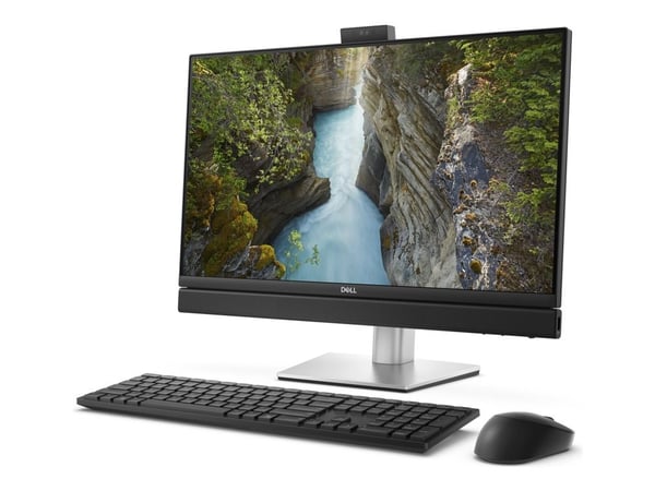 Dell Pro 24 All-in-One Plus QB24250 - AI PC - alt-i-ett Core Ultra 7 265 / inntil 5.3 GHz - RAM 16 GB - SSD 512 GB - NVMe - Intel Graphics - Gigabi...