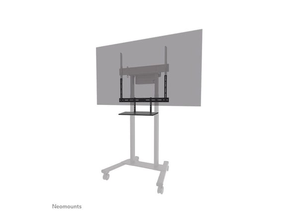 Neomounts AV40-500BL - Monteringssett (monteringsbrakett, tastaturhylle) - for tastatur / mus - universal - svart - skjermstørrelse: 43"-110" - VES...