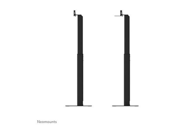 Neomounts AV80-500BL - Stativ - for videostang - universal - svart - skjermstørrelse: 43"-110" - plassering på gulv