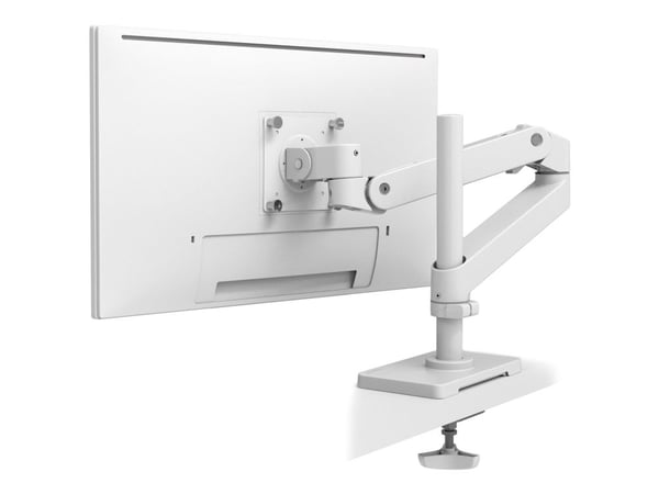 Ergotron LX Pro - Monteringssett (skjermarm) - for LCD-skjerm - grommet mount, tall pole - aluminium - hvit - skjermstørrelse: inntil 34" - skriveb...